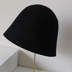 Black Wool Hat | Winter | French Style - image 1